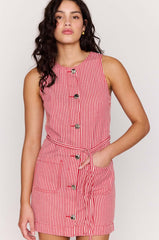 FREYA STRIPE SHIFT DRESS