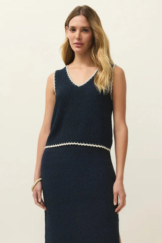 YESSENIA WHIPSTITCH TANK