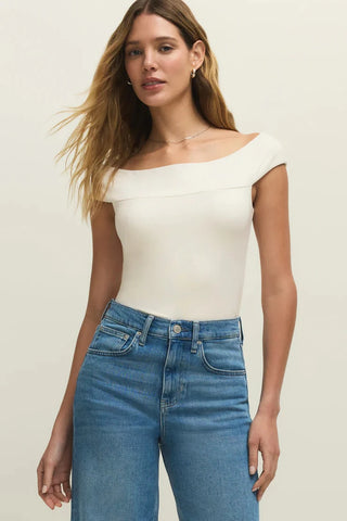 SECOND SKIN OFF SHOULDER TOP