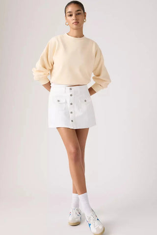 BUTTON FRONT SKORT