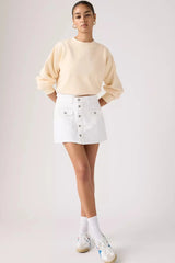 BUTTON FRONT SKORT