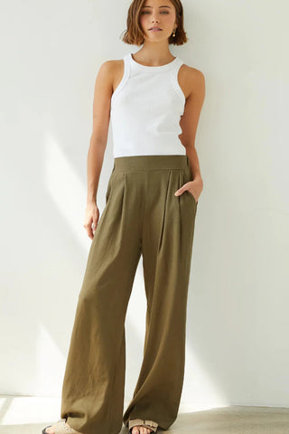 ALEXIS LINEN TROUSERS