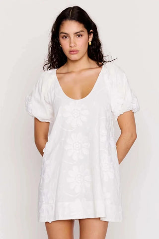 ALESSIA SMOCK MINI DRESS