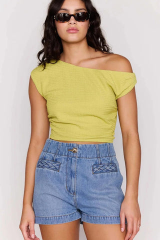 PHOEBE DENIM SHORTS