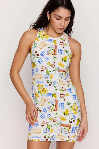 RIVIERA SHIFT MINI DRESS