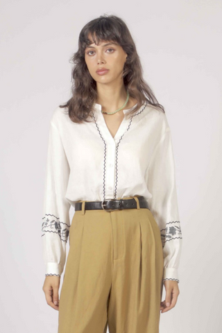JENNIE BLOUSE WHITE