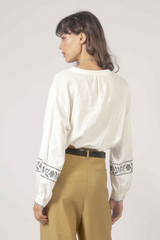 JENNIE BLOUSE WHITE
