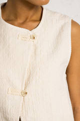 BELLISIMA GILET CREAM