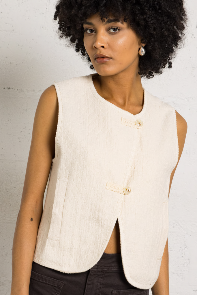 BELLISIMA GILET CREAM