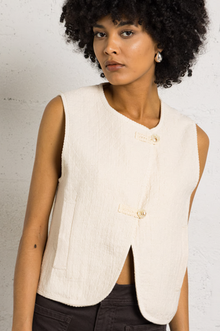 BELLISIMA GILET CREAM