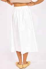 LILY POND MIDI SKIRT