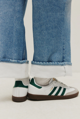 PRINTED FRENCH TERRY JEANS
