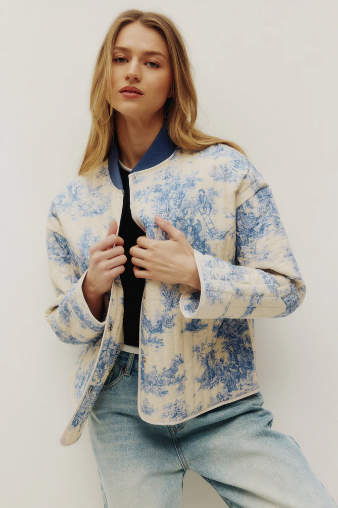 PORCELAIN QUILT JACKET