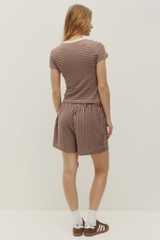 YASMINE STRIPE TEE