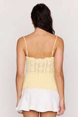 SIENNA POINTELLE KNIT CAMI