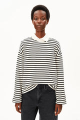 FRANKAA MAARLEN STRIPE SWEAT