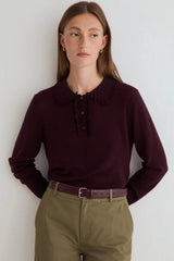 PAULA POLO SWEATER