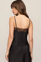 MOIRA LACE INSET CAMI