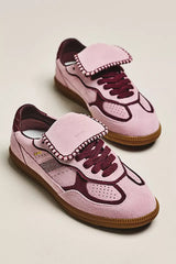 PINK CLUB SUEDE LEATHER SNEAKERS