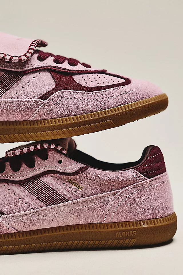 PINK CLUB SUEDE LEATHER SNEAKERS