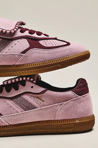 PINK CLUB SUEDE LEATHER SNEAKERS