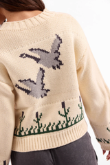 SONGBIRD ZIP SWEATER