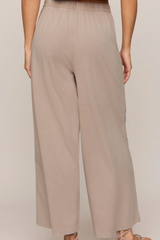SCOUT JERSEY CROP FLARE PANT