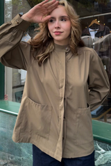 VILLAGE BUTTON FRONT JACKET