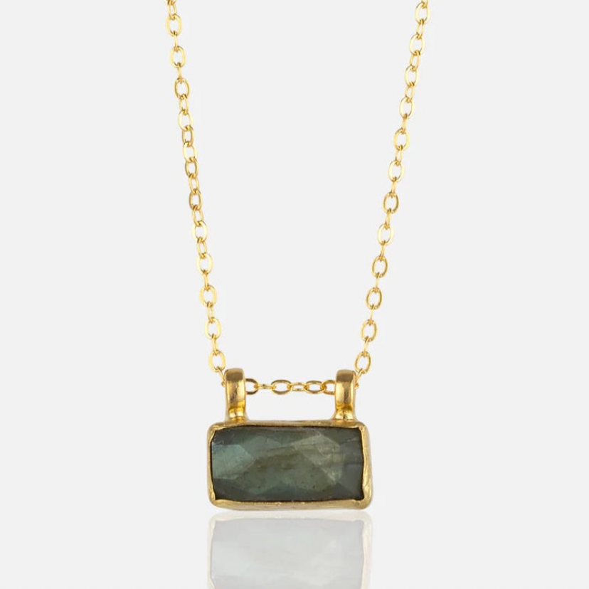 AURORA LABRADORITE NECKLACE