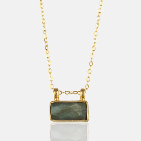 AURORA LABRADORITE NECKLACE
