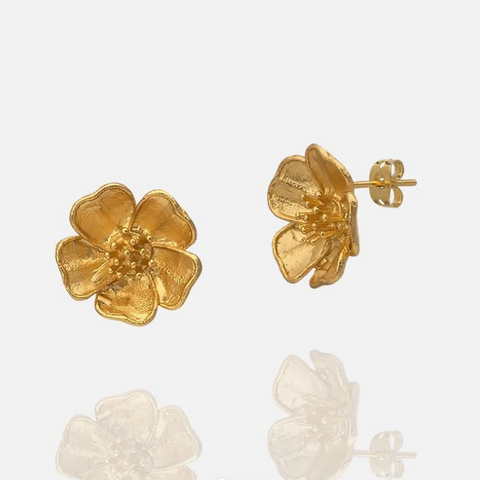 FLOWER STUD EARRINGS