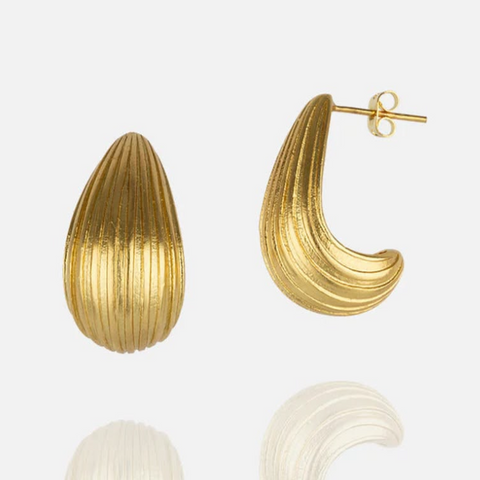ALLEGRA GOLD EARRINGS
