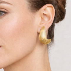 ALLEGRA GOLD EARRINGS