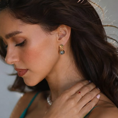 HALEY GOLD DROP EARRINGS