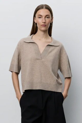 AMALYSW KNIT BLOUSE