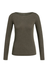 LONG SLEEVES BOAT NECK