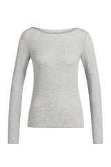 LONG SLEEVES BOAT NECK