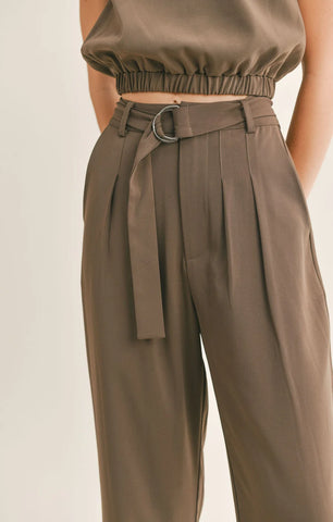 WINONA BELTED TROUSERS