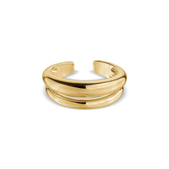 LITTLE BOLD DOUBLE BAND RING