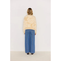 EDEN INTARZIA SWEATER