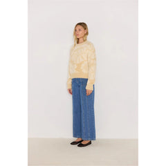 EDEN INTARZIA SWEATER