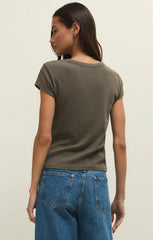 RENAE RIB S/S TOP