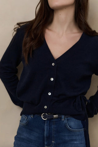 CARDI WITH STRAPS