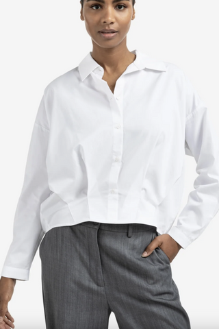 POPLIN BLOUSE