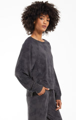 SLEEP OVER TIE-DYE SWEAT SHIRT