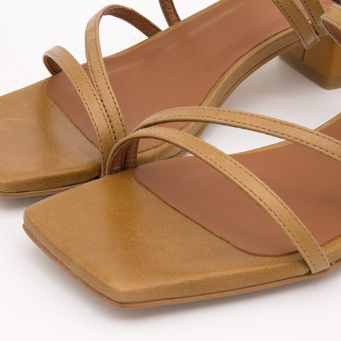 AMAKA LEATHER SANDALS