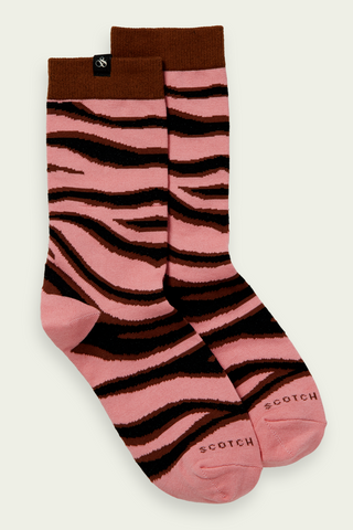 Intarsia socks