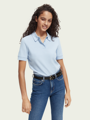 Terry polo T-shirt