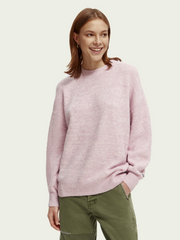 Relaxed crewneck pullover