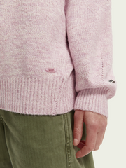 Relaxed crewneck pullover
